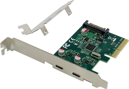 Picture of Conceptronic  2-Port USB 3.2 Gen 2 Type-C PCIe Card