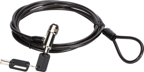 Picture of Conceptronic CUSTODIO02BN kabeļu slēdzene Melns 1,8 m