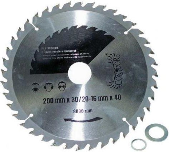 Изображение Condor Pia tarczowa widiowa 250 x 30 24 zby (CON-TCT-25x24)