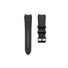 Picture of Connect 20mm Silicone Patch Leather Watch Strap (130mm M/L) Black