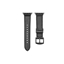 Attēls no Connect Watch 38/40/41mm Silicone patch Leather Watch Strap (132mm M/L) Black