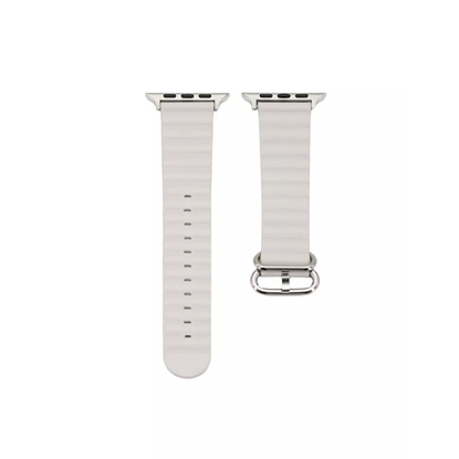 Изображение Connect Watch 42/44/45mm Marine leather Watch Strap Starlight