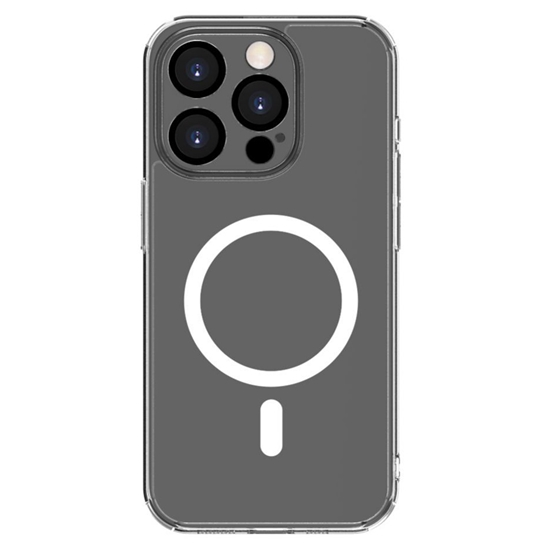 Picture of Connect Apple iPhone 14 Pro Max Clear Case With Magnetic and Camera Protection Transparent