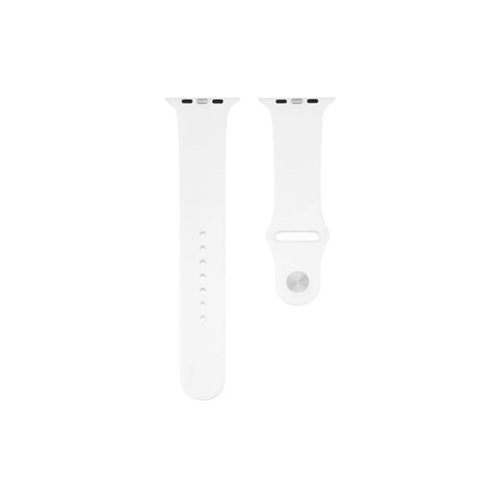 Изображение Connect Watch 42/44/45mm Silicone Loop Watch Strap (S/M 110mm) White