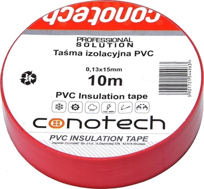 Изображение Conotech Tama izolacyjna czerwona PVC 0,13x15x10m NS