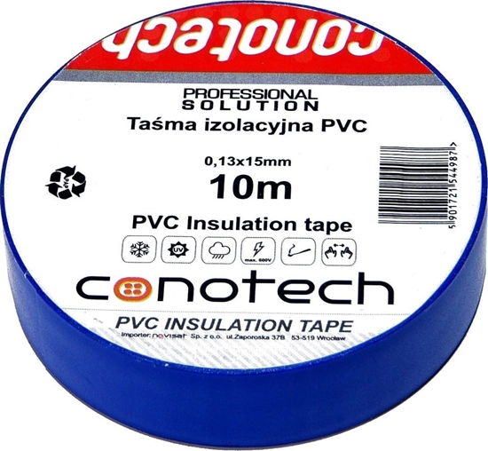 Picture of Conotech Tama izolacyjna niebieska PVC 0,13x15x10m NS