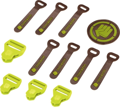 Изображение Coocazoo Zestaw elementów wymiennych Leather Limepunch Melange (138806)