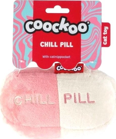 Picture of Coockoo Poduszka Zabawka Dla Kota Z Kocimitk Tabletka