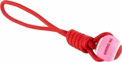 Изображение Coockoo Swing Me Zabawka Dla Psa Szarpak Pika Róowy