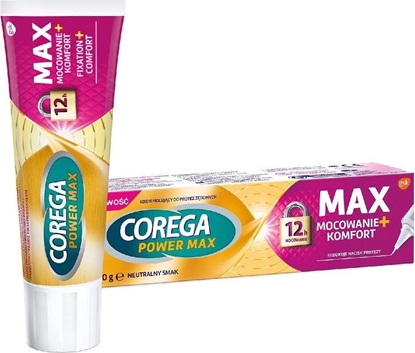 Attēls no Corega  COREGA Power Max Mocowanie + Komfort 40g