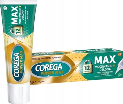 Attēls no Corega  Krem do protez zbowych Corega Max Mocowanie + Osona o smaku mitowym 40g