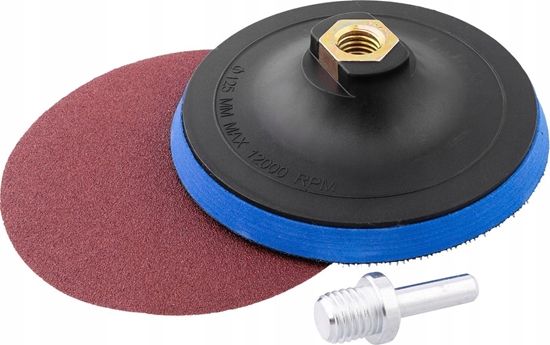 Изображение Corona TARCZA NA RZEP 125mm mocowanie: szlifierka + wiertarka Richmann 