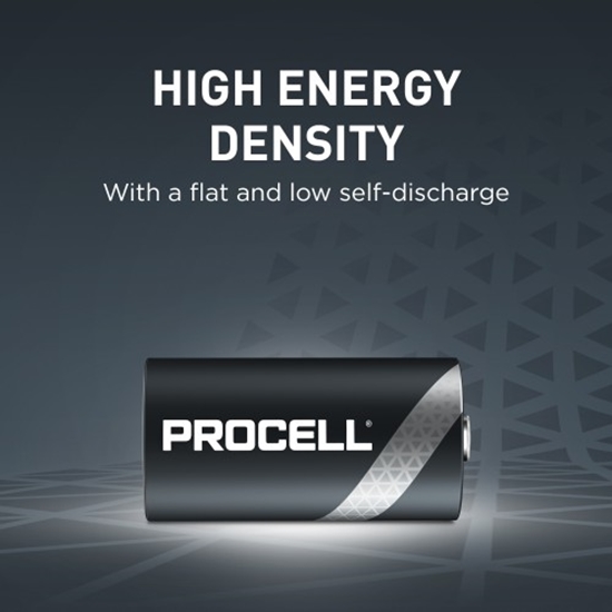 Изображение CR 123 baterijas 3V Duracell Procell High Power Lithium iepakojumā 10 gb.