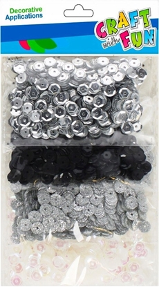 Picture of Craft with Fun CEKINY GLADKIE 4MIX 7MM CF PBH 40/400