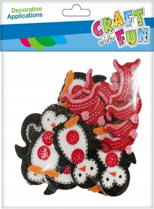 Picture of Craft with Fun CF OZDOBA DEK FILC PINGWIN SPRZYL 20SZT 12/288