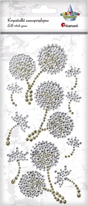 Attēls no Craft with Fun Krysztaki samoprzylepne dmuchawce 10szt