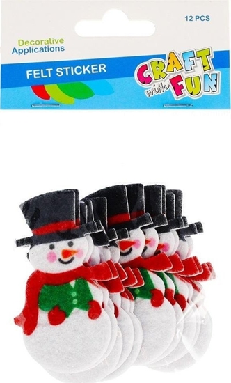 Picture of Craft with Fun OZDOBA BN FILC BALWANKI SPRZYL 12SZT CF PBH12/14