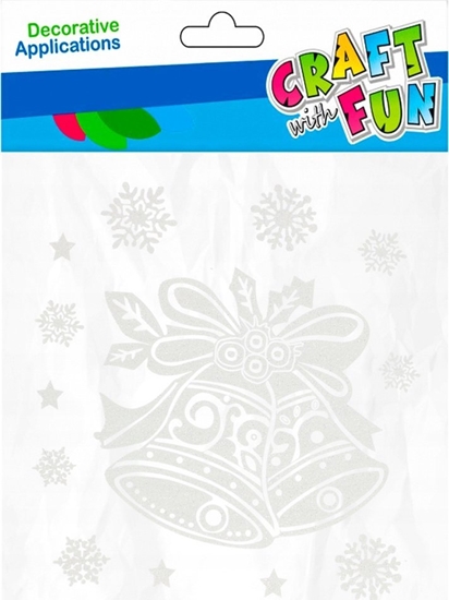 Picture of Craft with Fun OZDOBA BN NAKLEJKI NA SZYBE DZWONKI CF 12/144