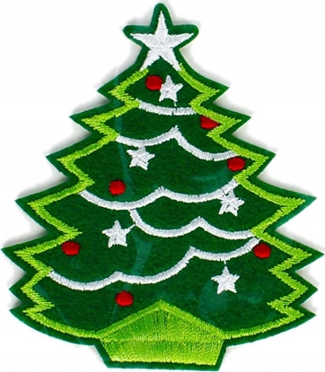 Attēls no Craft with Fun OZDOBA BN NASZYWKA SPRZYL CHOINKA CF 12/288