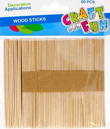 Attēls no Craft with Fun OZDOBA DEK DREW PAT 60SZT CF PBH 12/144