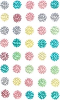 Изображение Craft with Fun OZDOBA DEK PERELKI SPRZYL KWIAT 40SZT CF 12/144