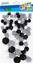 Attēls no Craft with Fun OZDOBA DEK POMPON 90SZT MIX SZAROSCI CF 12/144