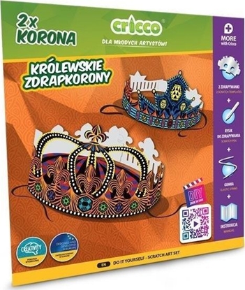 Picture of Cricco Zestaw zrób to sam - Królewskie zdrapkorony CRICCO