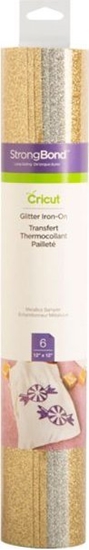 Изображение Cricut Cricut Glitter Iron-On 30,5x30,5cm 6-sheet Sampler (Metallics)