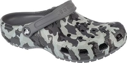Picture of Crocs Crocs Classic Spray Camo Kids Clog 207594-097 Czarne 28/29