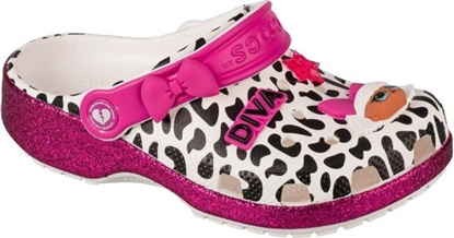 Picture of Crocs Crocs LOL Surprise Diva Girls Classic Clog 209465-100 biae 29/30