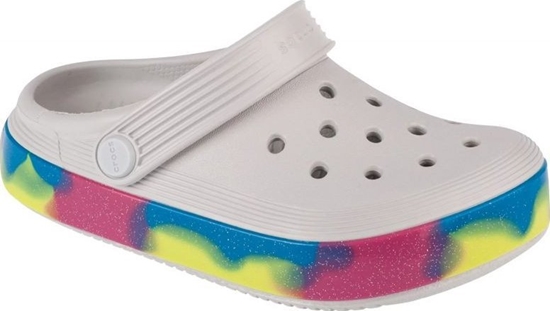 Picture of Crocs Crocs Off Court Glitter Band Kids Clog 209714-1FS biae 33/34