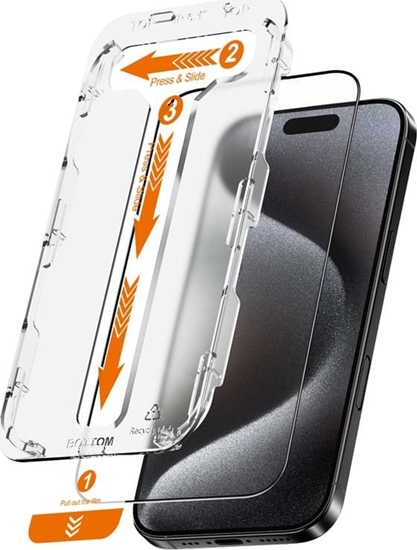 Изображение Crong Szko hartowane Crong EasyShield Apple iPhone 16 Pro Max [2 PACK]