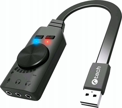 Picture of C-Tech C-TECH Zvuková karta SC-7Q, 7.1 surround sound, audio switch