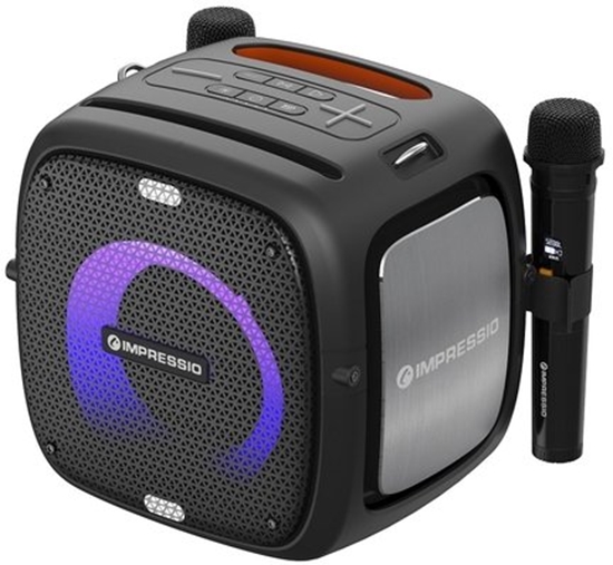 Picture of C-TECH repro Impressio Qubis, Party, 80W, 2x Mikrofón