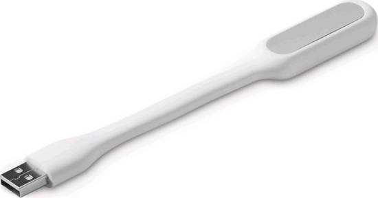 Изображение C-TECH USB lampika k notebooku UNL-04, flexibilní, bílá