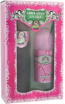 Picture of Cuba Jungle Snake Zestaw dla kobiet EDP 100ml + 50ml Deodorant