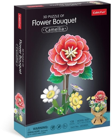 Изображение CUBIC FUN BUKIET KWIATÓW KAMELIE