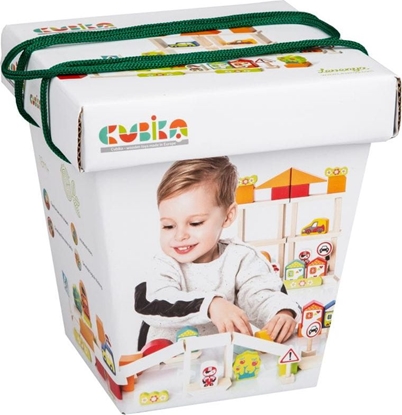 Attēls no Cubika Drewniana konstrukcja - miasteczko dla chopców 18m+ (6513913)