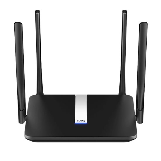 Picture of Cudy LT500 AC1200 4G LTE Cat4 Router Dual Band WiFi SIM VPN Mesh External Antennas White