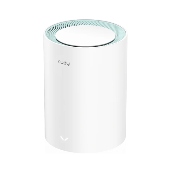 Picture of Cudy Cudy M1300 MeshPoint AC1200 Gigabit WiFi Mesh System Dual Band 2x Gigabit LAN VPN WPA3 White