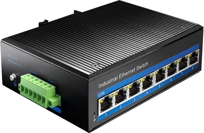 Attēls no Cudy SWITCH PoE 8-port 8x30W 10/100 przemysowy Cudy IF1008P