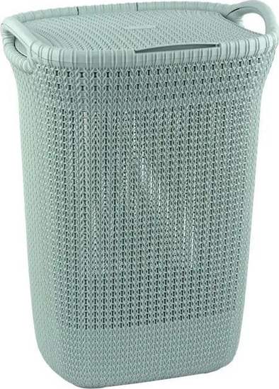 Picture of Curver CURVER KNIT LAUNDRY BASKET 57L/GRAY BLUE