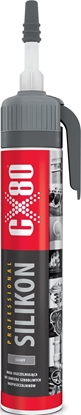 Attēls no CX80 SILIKON SZARY EKOLOGICZNY PREMIUM WYSOKOTEMPERATUROWY 210G