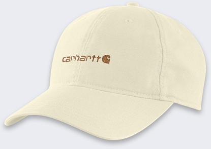 Attēls no Czapka Carhartt Canvas Embroidered Graphic Ecru
