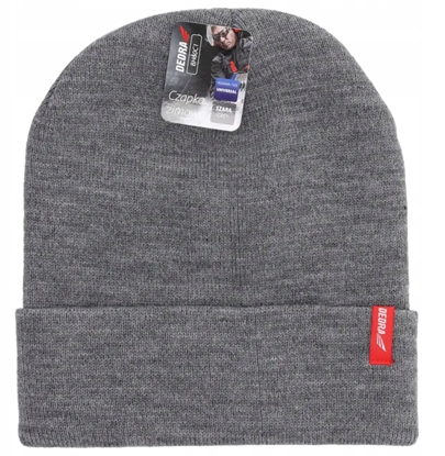 Attēls no Czapka zimowa, kolor szary, rozm. uniwersalny