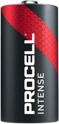 Picture of D baterija 1.5V Duracell Procell INTENSE POWER sērija Alkaline High drain bez iep. 1gb.