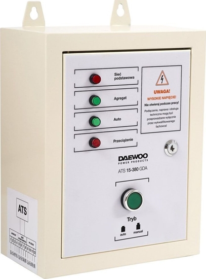 Изображение Daewoo DAEWOO ATS 15-380GDA MODU AUTOMATYKI SZR AUTOMATYKA DO AGREGATÓW