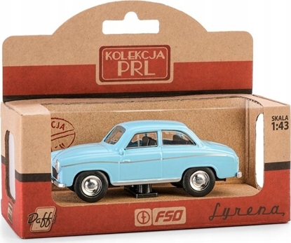 Attēls no Daffi Pojazd PRL Syrena 104 - Niebieski