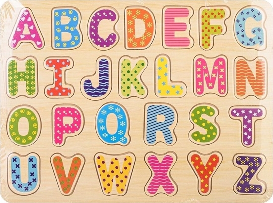 Picture of Daffi Ukadanka drewno - alfabet
