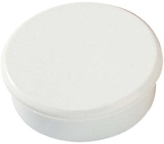 Picture of Dahle 95538, Board magnet, White, 38 mm, 38 mm, 13.5 mm, 10 pc(s)